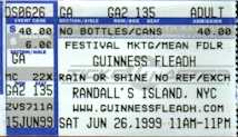Guinness Fleadh Ticket